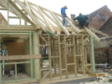 Casa pe structura de lemn 4
