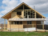 Casa pe structura de lemn 5