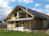 Casa pe structura de lemn 5