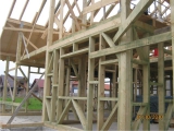 Casa pe structura de lemn 5