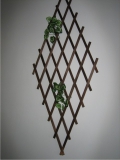 Produse din lemn pentru amenajari exterioare - grilaj decorativ romb